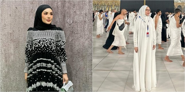 Returning from Umrah, Here are 7 New Appearances of Nindy Ayunda who is Now Wearing Hijab