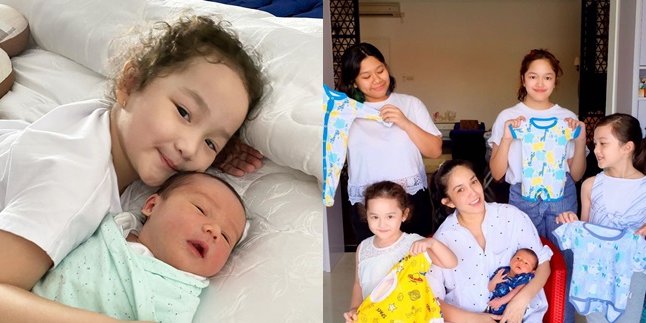 Still a Toddler Already Has a Sibling, Here are 8 Adorable Photos of Ussy Sulistiawaty's Fourth Child who Wants Attention