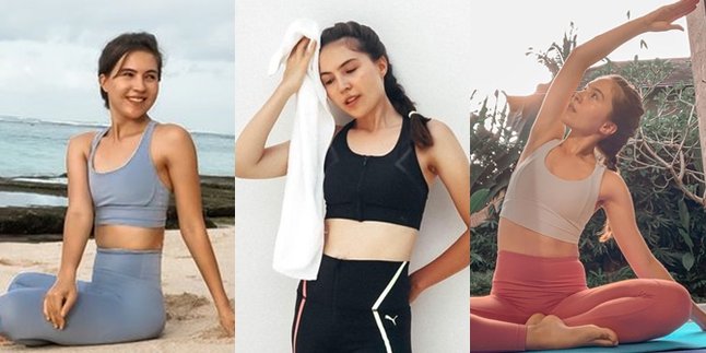 Having Dream Body Goals, Here's Olivia Jensen Lubis' Photos During Workout: Diligently Doing Yoga and Inviting Her Child