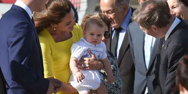 Putra Kate Middleton Diabadikan Dalam Bentuk Bunga