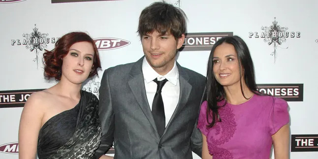 Putri Demi Moore Ternyata Pernah Naksir Ashton Kutcher