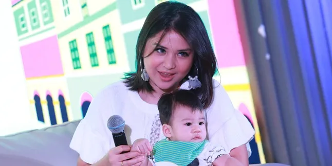 Putri Titian Sibuk Urus Anak, Begini Yang Dilakukan Junior Liem