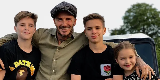 Quality Time Ala Keluarga Beckham: Bikin Ice Cream di Los Angeles Quality Time Ala Keluarga Beckham: Bikin Ice Cream di Los Angeles
