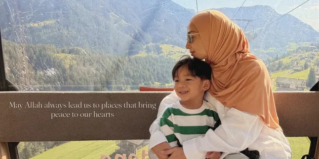 Quality Time with Nikita Willy and Her Children, Vacationing in the Dolomite Mountains