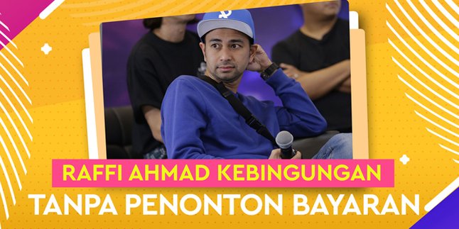 Raffi Ahmad Confused Shooting Live TV Shows Without Paid Audience