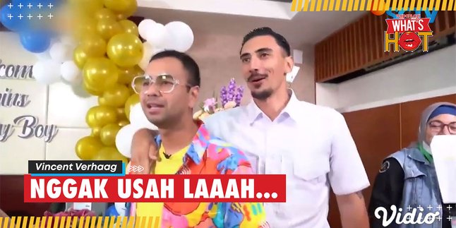 Raffi Ahmad Wants to Give a Delivery Cost Gift to Jedar, Politely Rejected by Vincent Verhaag