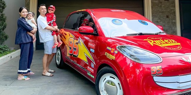 Raffi Ahmad Says Rayyanza's Birthday Gift is an Old Car, Only the Stickers are New