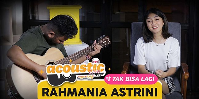 Rahmania Astrini, Can't Do It Again Acoustic Live