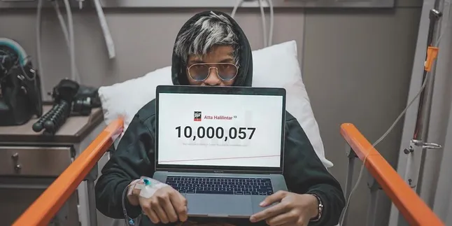 Raih 10 Juta Subscribers, Atta Halilintar Justru Terbaring di Rumah Sakit