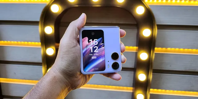 Raja HP Lipat Telah Hadir, Ini Spesifikasi Lengkap OPPO Find N2 Flip Moonlit Purple