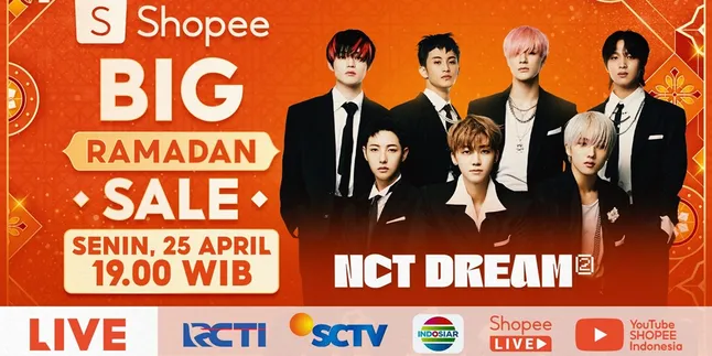 Ramaikan Kampanye Shopee Big Ramadan Sale, NCT Dream Siapkan Penampilan Spesial
