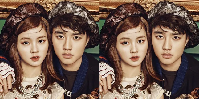 Rangkul dan Tatap, D.O EXO - Kim So Hyun Bak Remaja Pacaran