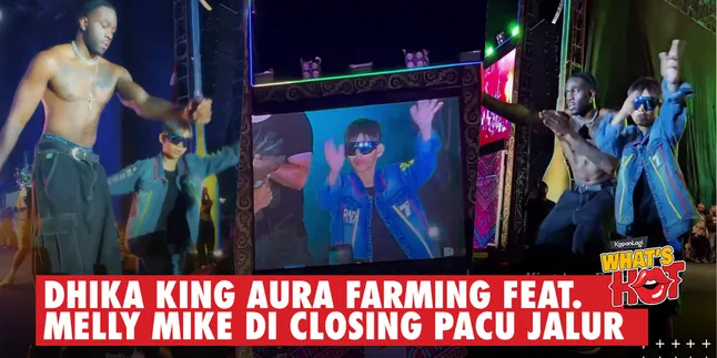 US Rapper Melly Mike Performs at the Closing Ceremony of Pacu Jalur 2025, Dhika King Aura Farming in Action!