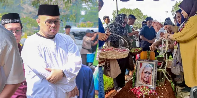 Rasa Sedih Andro Nidji Melihat Ibunda Menyatu dengan Tanah: Saya Sudah Ikhlas