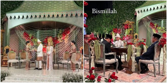 Rasyid Rajasa and Tamara Kalla Officially Married, Touching Prayers from Family Become the Spotlight