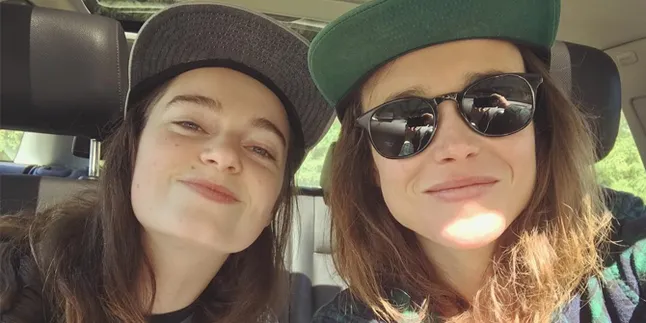 Rayakan 1 Tahun Pernikahan, Ellen Page Nangis & Tulis Pesan Cinta Rayakan 1 Tahun Pernikahan, Ellen Page Nangis & Tulis Pesan Cinta