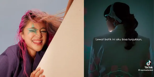 Rayakan Hari Kesehatan Mental Dunia dengan Unik, Video Pendek TikTok Marsanda Tentang Motif Batik Unik Viral