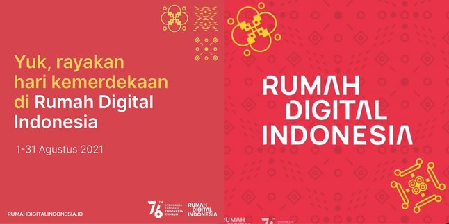 Rayakan HUT Republik Indonesia ke-76, Rumah Digital Indonesia Gelar Festival Kemerdekaan Virtual