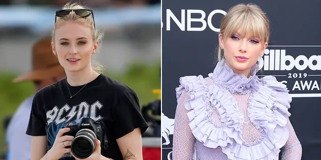 Rayakan Ultah Joe Jonas, Sophie Turner Pakai Dress yang Sama dengan Taylor Swift Rayakan Ultah Joe Jonas, Sophie Turner Pakai Dress yang Sama dengan Taylor Swift