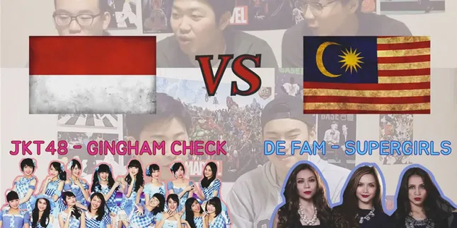 Reaksi Pria Korea Tonton JKT48 Vs Girlband Asal Malaysia