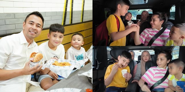 Rafathar's Reaction When Picked Up by Nagita Slavina at School, Immediately Happy - Bought Snacks from the Elite School Different from the Usual