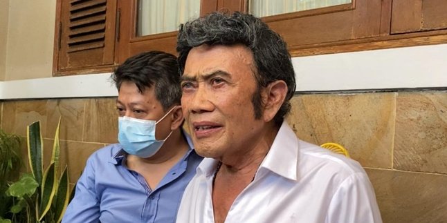 Rhoma Irama's Reaction When Hearing the News of Ridho Rhoma's Arrest for Drug Abuse, Shocked and Initially Unbelieving