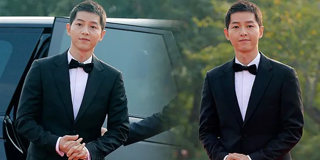 Red Carpet Seoul Drama Awards, Song Joong Ki Bikin Fans Histeris