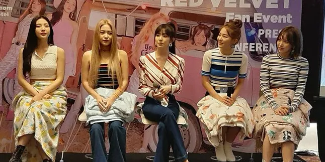 Red Velvet ke Kantor SM Indonesia, Fans Terpukau Tubuh Joy yang Aduhai