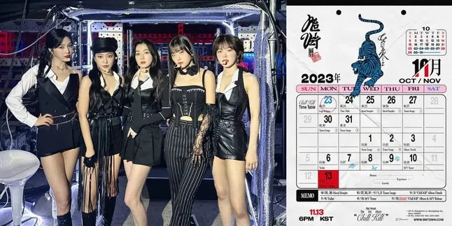 Red Velvet Rilis Schedule Poster dari Full Album ke-3 ‘CHILL KILL' Red Velvet Rilis Schedule Poster dari Full Album ke-3 ‘CHILL KILL'
