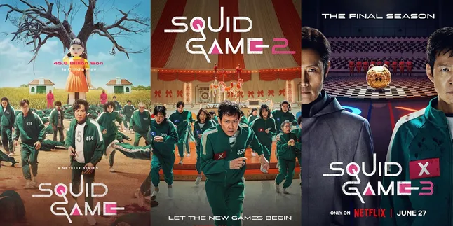 The Crazy Record of SQUID GAME, Always No. 1 on Netflix in Various Countries from Season 1 to 3