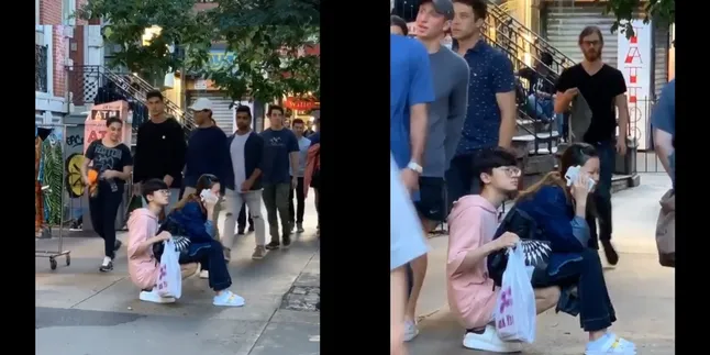 Rela Jadi Kursi Demi Sang Kekasih, Pasangan Ini Mendadak Viral