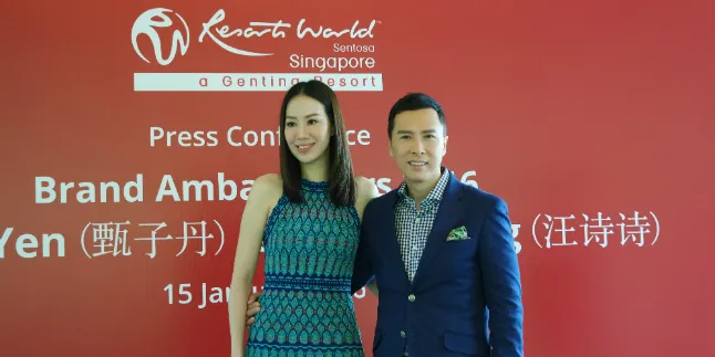 Resorts World Sentosa Pilihan Donnie Yen Berlibur Bareng Keluarga