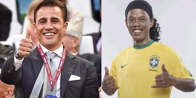 Reuni, Fabio Cannavaro Makin Terpesona Ronaldikin