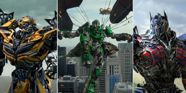 Robot-Robot Super Keren Dari 'TRANSFORMERS 4'