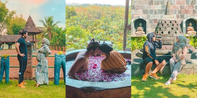 Super Romantic, Here are 7 Photos of Irish Bella and Ammar Zoni's Babymoon in Borobudur