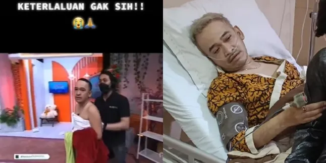 Ruben Onsu Didorong Terlalu Keras di Acara TV Sampai Nyungsep ke Kolong Meja, Netizen Banjiri Komentar Ruben Onsu Didorong Terlalu Keras di Acara TV Sampai Nyungsep ke Kolong Meja, Netizen Banjiri Komentar
