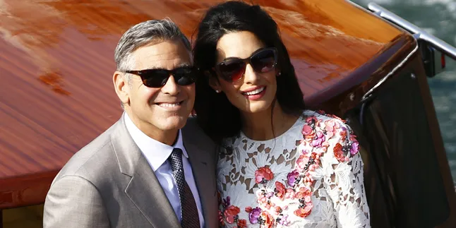 Rumah Tangga Dikabarkan Hancur, George - Amal Clooney Makin Mesra