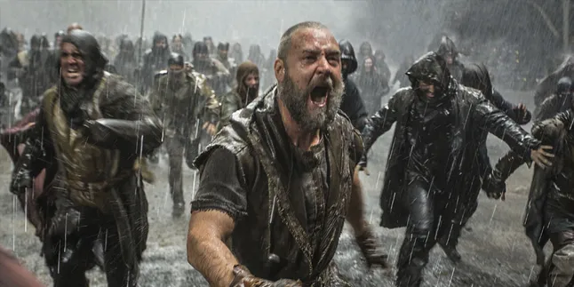 Russell Crowe Minta Paus Menonton Film 'NOAH' Russell Crowe Minta Paus Menonton Film 'NOAH'