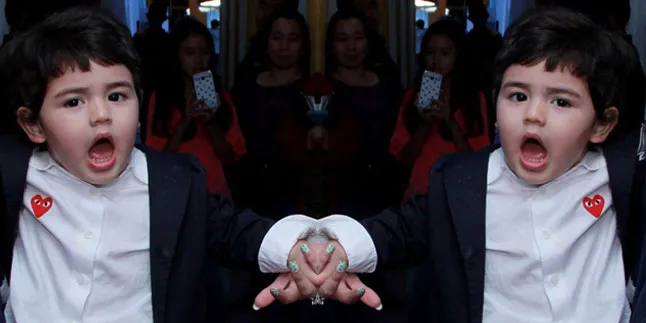 Saat Baby Quenzino Tirukan Bunyi Air Mendidih, Unyu Banget!