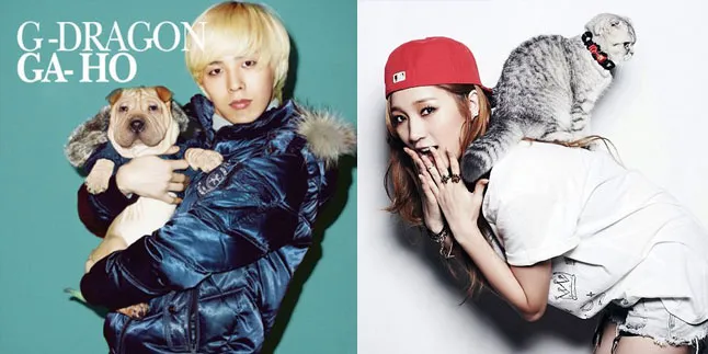 Saat Idol K-Pop Asyik Berpose Dengan Hewan Kesayangan!