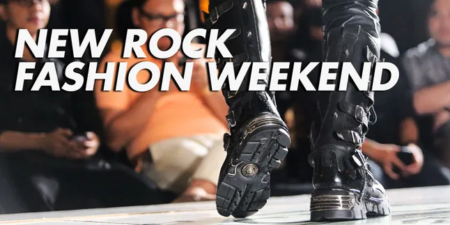 Saat Rockstar Beraksi di Catwalk New Rock Fashion Weekend