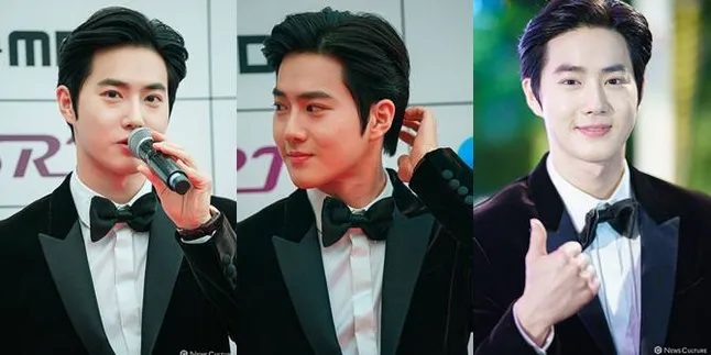 Saat Suho EXO Turun dari Mobil dan Jalan di Red Carpet, Bagai Prince Charming