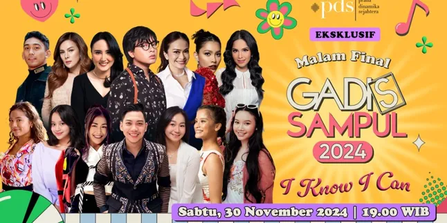 Watch the Final Show of GADIS Sampul 2024 airing on Vidio, Support Your Best Choice