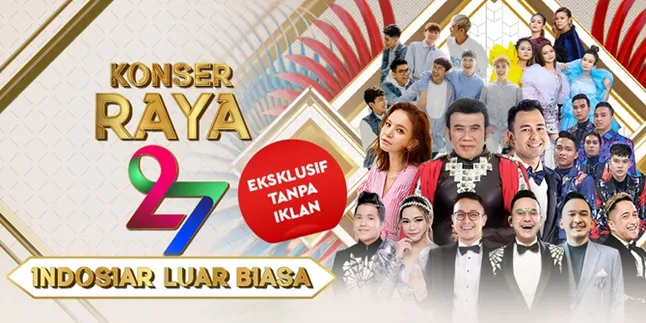 Saksikan Konser Spektakuler HUT 27 Indosiar 'WONDE2FUL 7OURNEY', Tanpa Jeda Iklan di Vidio Saksikan Konser Spektakuler HUT 27 Indosiar 'WONDE2FUL 7OURNEY', Tanpa Jeda Iklan di Vidio