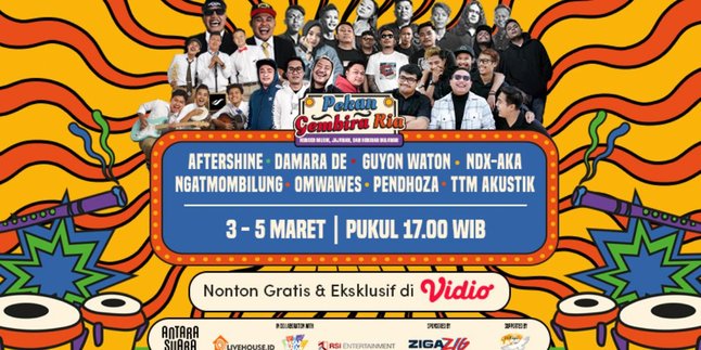 Saksikan Live Streaming Pekan Gembira Ria Volume 3 Day 3 di Vidio, Sajian Penuh Ambyar dari Guyon Waton hingga Pendhoza