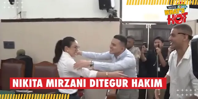Reuniting with Oky Pratama, Nikita Mirzani Gets Reprimanded by the Judge