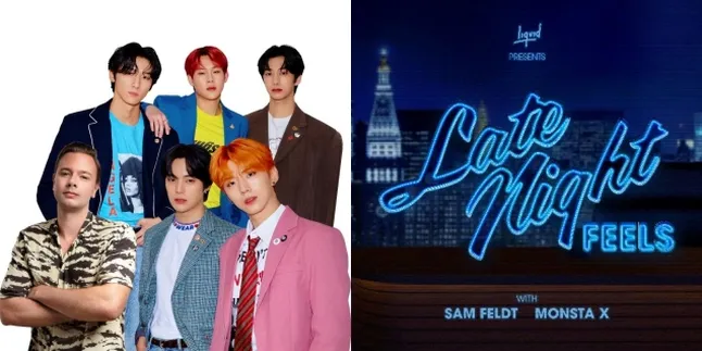 Sam Feldy dan Sensasi K-Pop Global MONSTA X Kolaborasi Lewat Single dan MV dengan Vibe Disko 'Late Night Feels'