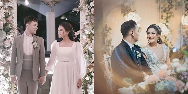Newly Married, Here are 10 Style Comparisons of Nella Kharisma - Dory Harsa and Audy Marissa - Anthony Xie that Attract Attention