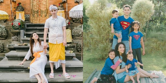 Same-Same Blood Mix, Here are 8 Harmonious Portraits of Celine Evangelista and Stefan William's Family