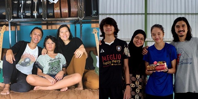 Living Simply Together, Here Are Some Photos of Eross Candra and Duta Sheila on 7's Harmonious Family